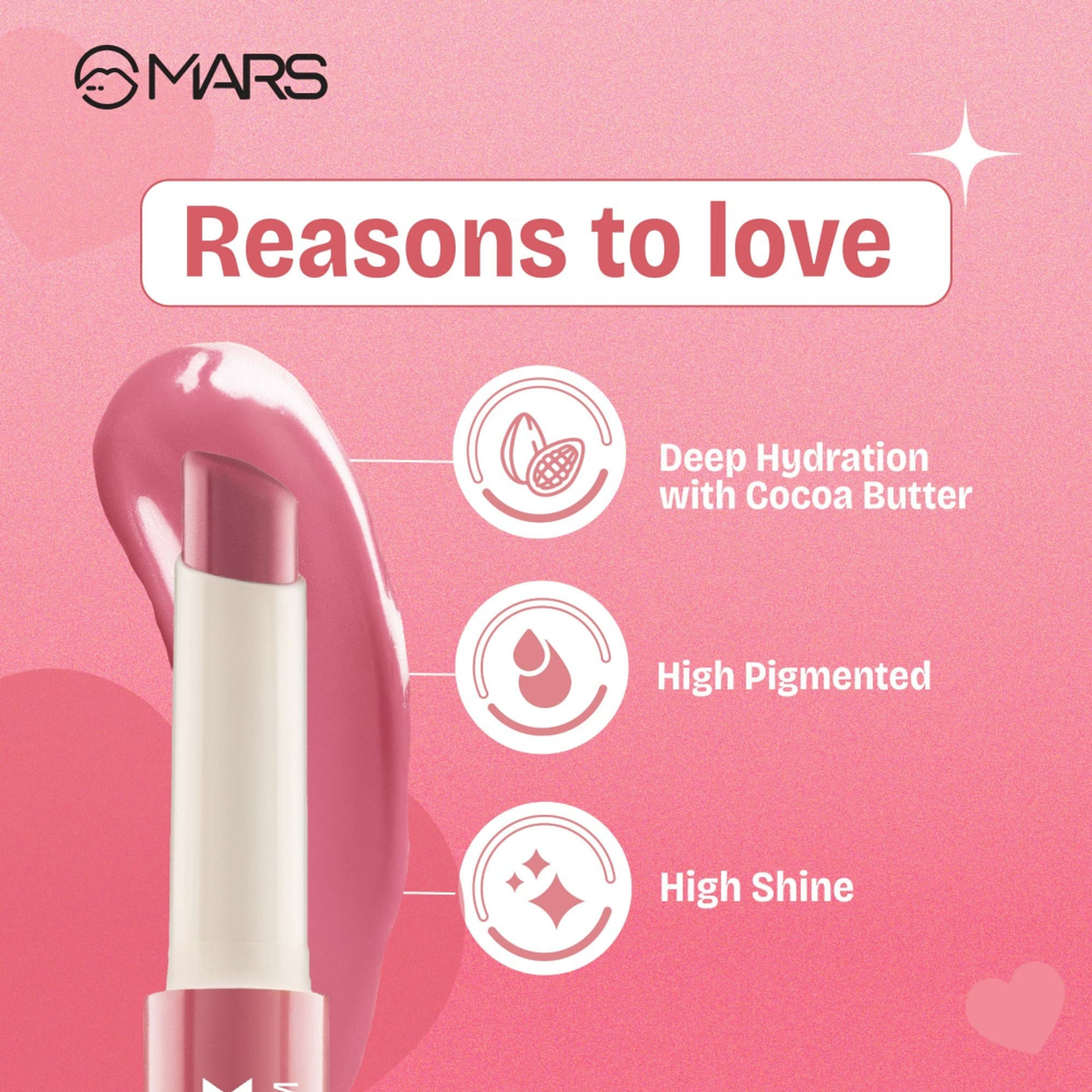 MARS Cosmetics Click Stix Gloss Lip Balm - 05-cinnamon Swirl - Distacart