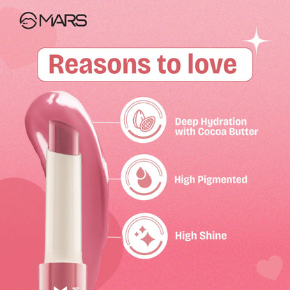 MARS Cosmetics Click Stix Gloss Lip Balm - 05-cinnamon Swirl - Distacart