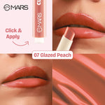 Thumbnail for MARS Cosmetics Click Stix Gloss Lip Balm - 07-glazed Peach