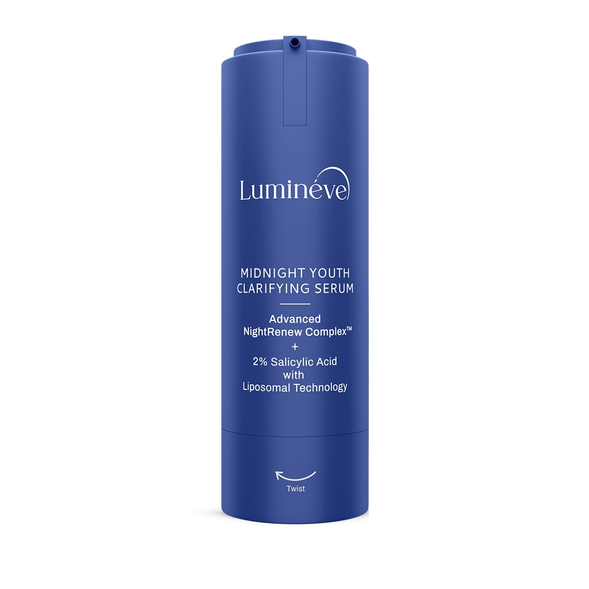 Lumineve 2% Salicylic Acid Face Serum for Active Acne & Pores with Advanced NightRenew Complex - Distacart