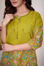 Thumbnail for Lorenvalley Fashion Parrot Pure Cotton Elegant & Trendy Printed Design Co-Ord Set - Distacart