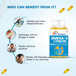 Thumbnail for Dr. Morepen Omega 3 Deep Sea Fish Oil Softgels - Distacart