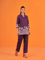 Thumbnail for Anaita Wine Stylish Readymade Co-Ords Set - Dista