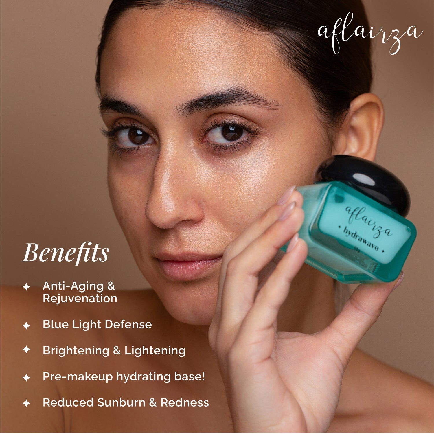 Aflairza Hydrawave Water-Based Face Moisturizer for Deep Hydration For All Skin Types - Distacart