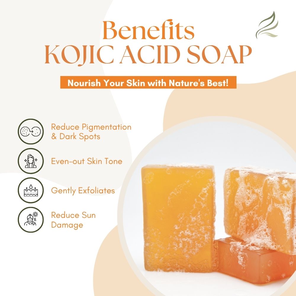Samisha 1% Kojic Acid Soap With Alpha Arbutin For Pigmentation & Sun Damage - Distacart
