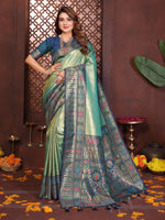 Thumbnail for Anaita Banarasi Tissue Silk Saree - Distacart