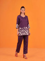 Thumbnail for Anaita Wine Stylish Readymade Co-Ords Set - Dista