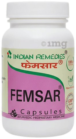 Indian Remedies Femsar Capsules - Distacart