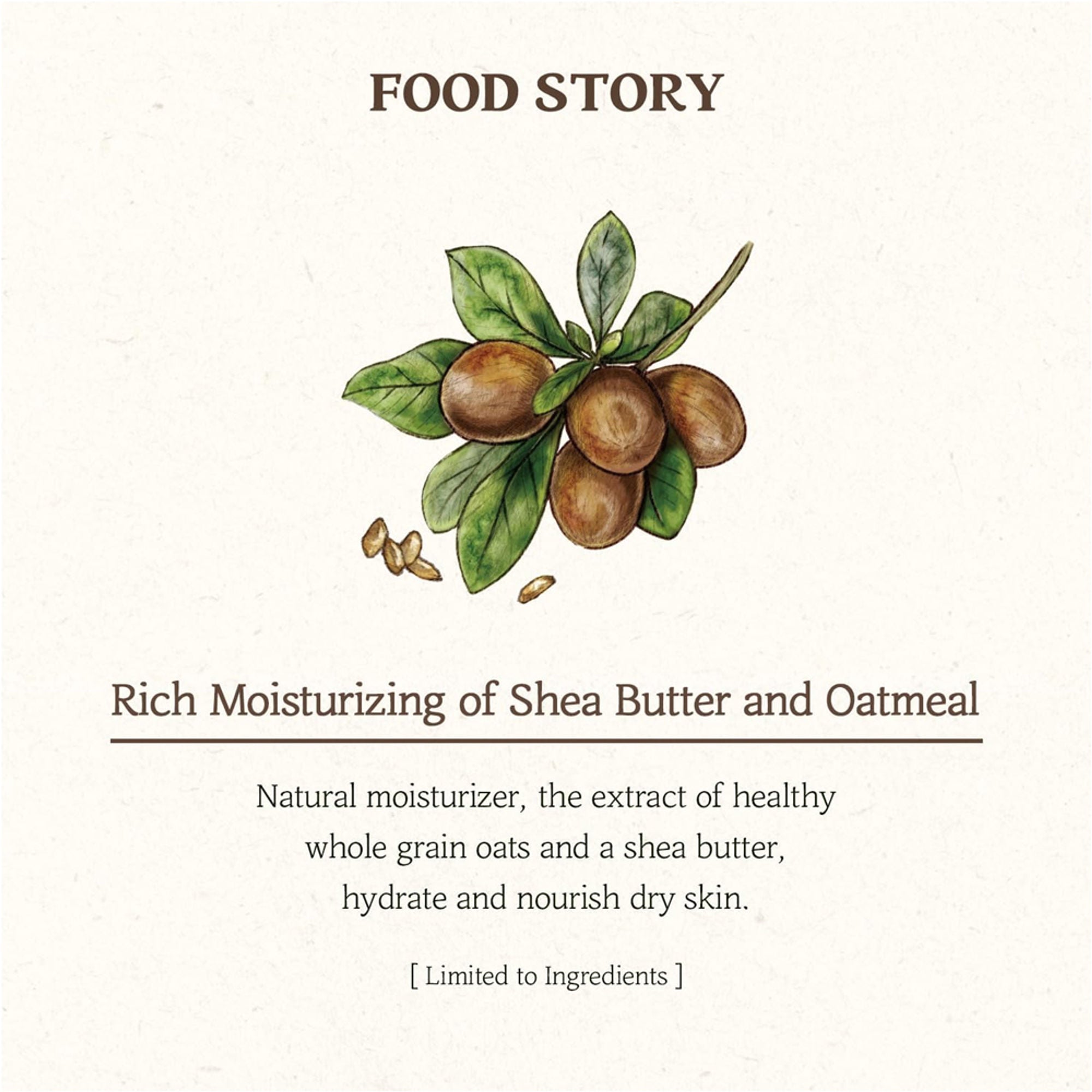 Skinfood Intensive Shea Butter Cream Wash - Nourishing, Moisturizing, Skin Softening - Distacart