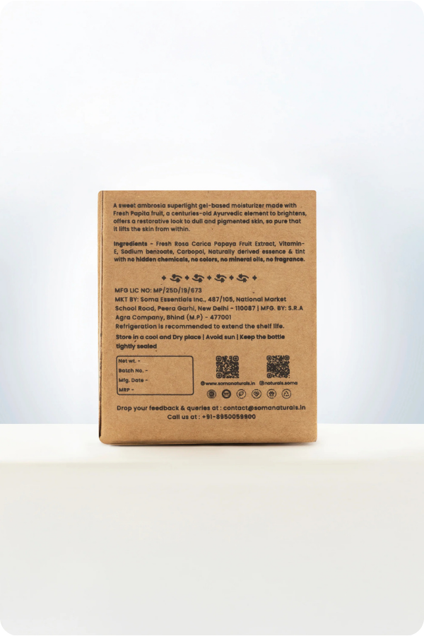 Soma Naturals Papaya Gel - Distacart