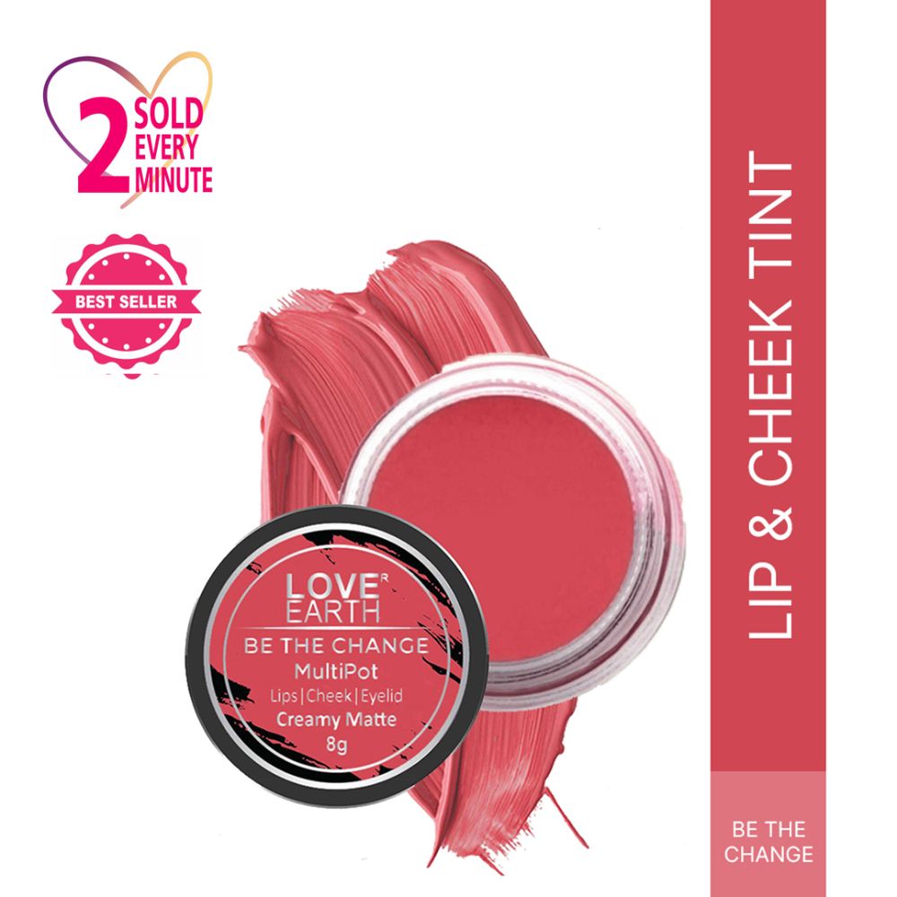 Love Earth Multipot-Be The Change Lip Tint - Distacart