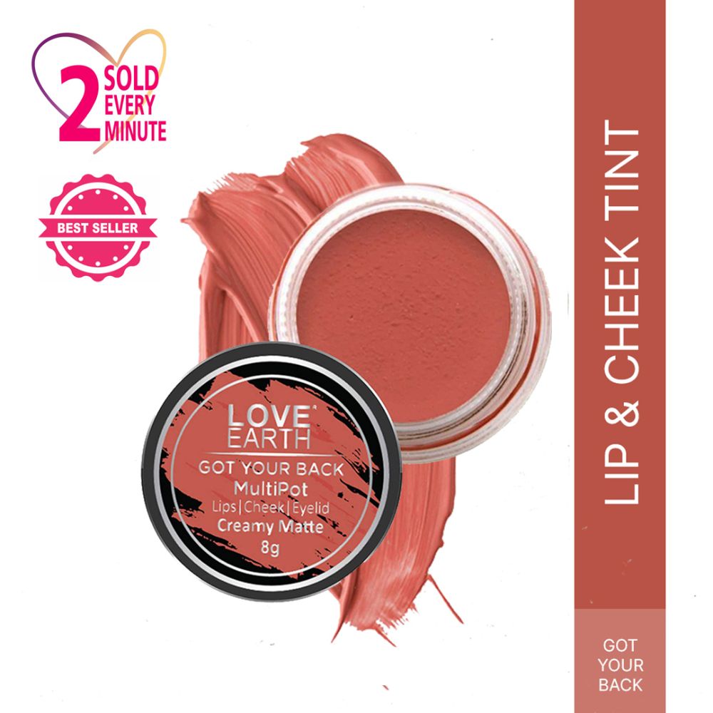 Love Earth Lip Tint & Cheek Tint Multipot-Got Your Back - Distacart