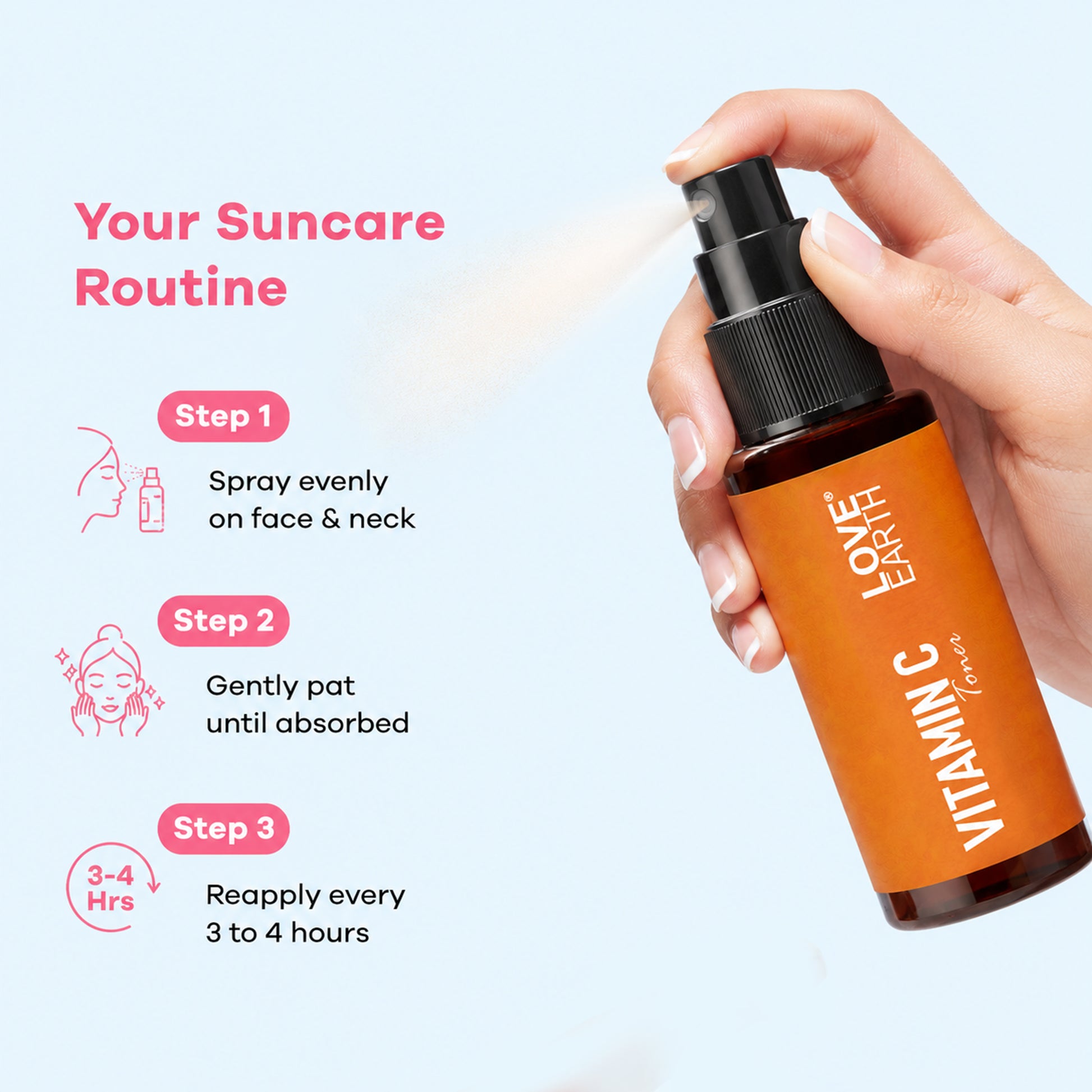 Love Earth Vitamin C Toner - Dista