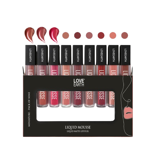 Love Earth Liquid Mousse Miniature Liquid Matte Lipstick - Dista
