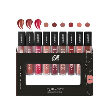 Love Earth Liquid Mousse Miniature Liquid Matte Lipstick - Dista