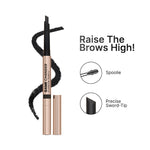 Thumbnail for Swiss Beauty Select Game Changer Eyebrow Pencil - 3 Charcoal Black