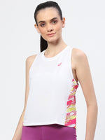 Thumbnail for ASICS Women Color Injection Logo Printed T-Shirt - Distacart