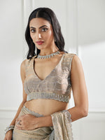 Thumbnail for kasee Embellished Beads and Stones Pure Silk Saree - Distacart