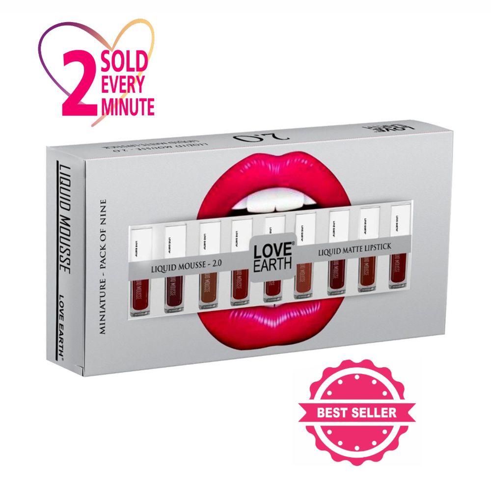Love Earth Liquid Mousse Lipstick 2.O - Distacart