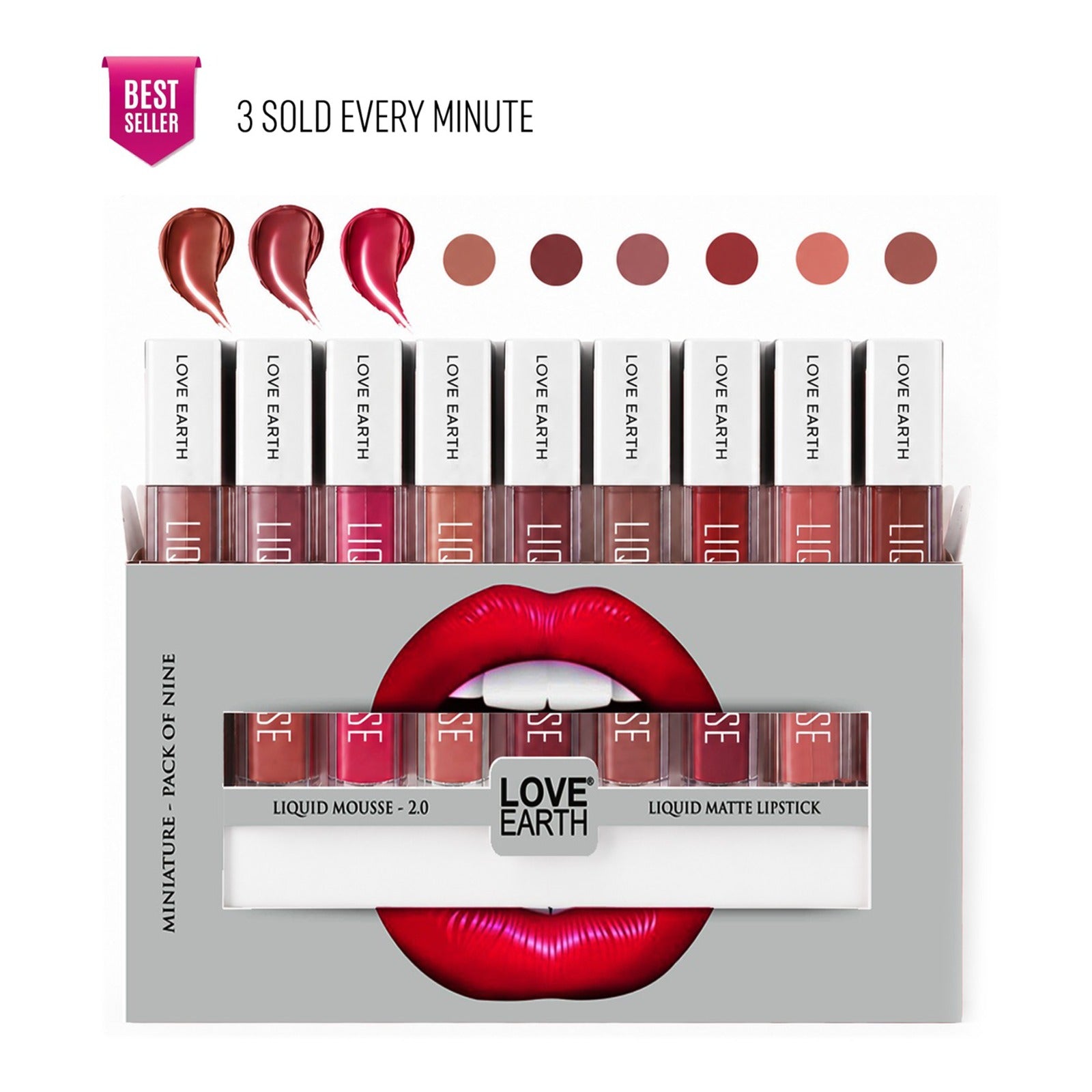 Love Earth Liquid Mousse Lipstick 2.O - Dista