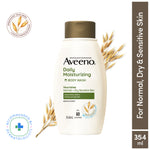 Thumbnail for Aveeno Daily Moisturising Body Wash - Prebiotic Oat Cleanse, Moisturize Normal, Dry & Sensitive Skin