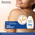 Thumbnail for Aveeno Skin Relief Moisturising Lotion - Oat + Shea Butter Body Moisturizer For Dry & Sensitive Skin