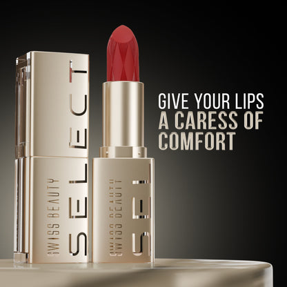 Swiss Beauty Select Creme Touch Hydrating Lipstick - 7 Noble Nude - Distacart