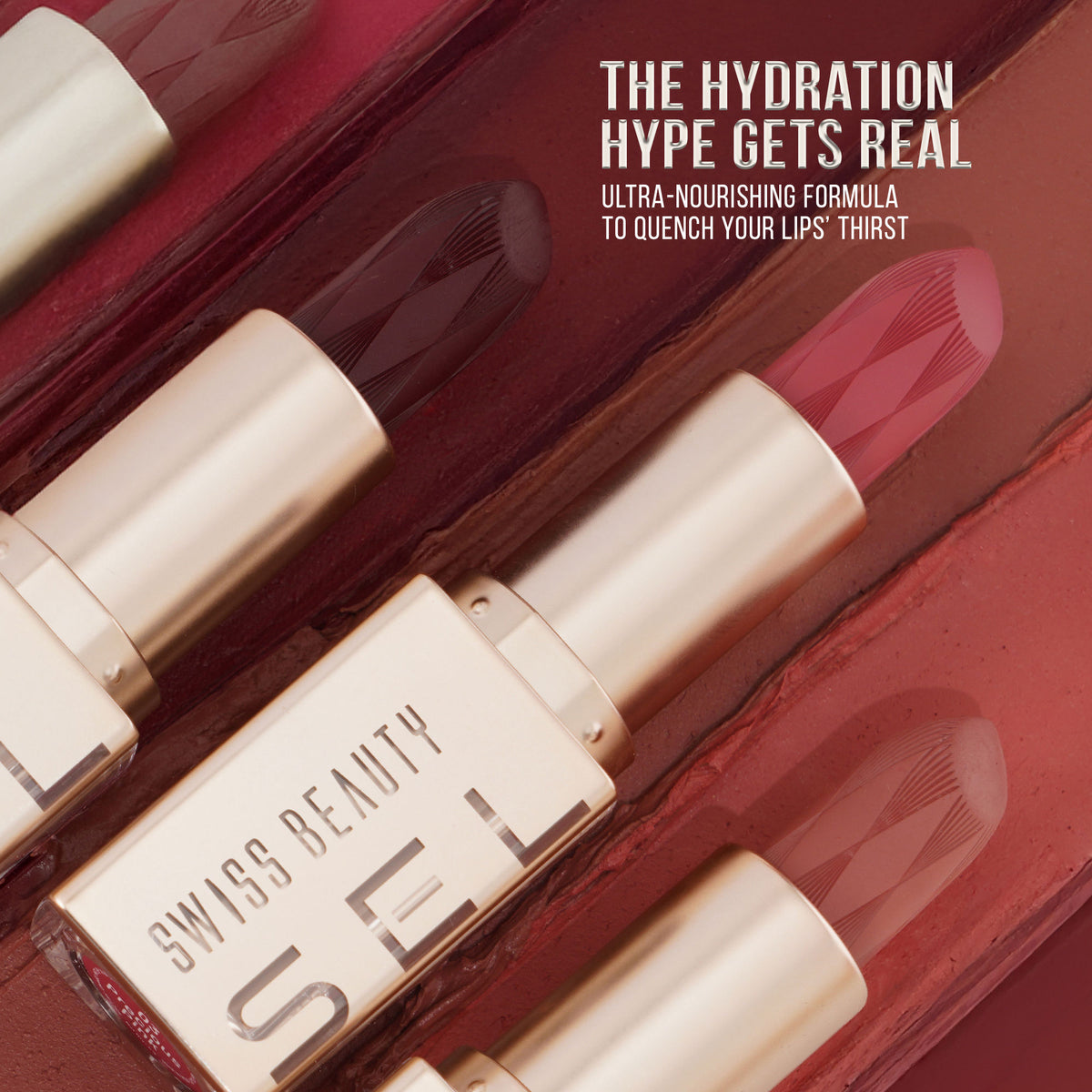 Swiss Beauty Select Creme Touch Hydrating Lipstick - 8 Passionate Pink - Distacart