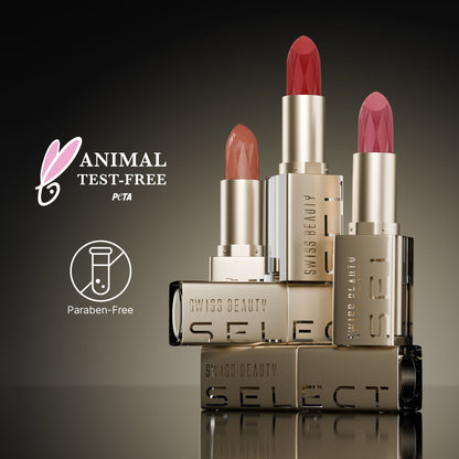 Swiss Beauty Select Creme Touch Hydrating Lipstick - 8 Passionate Pink - Distacart