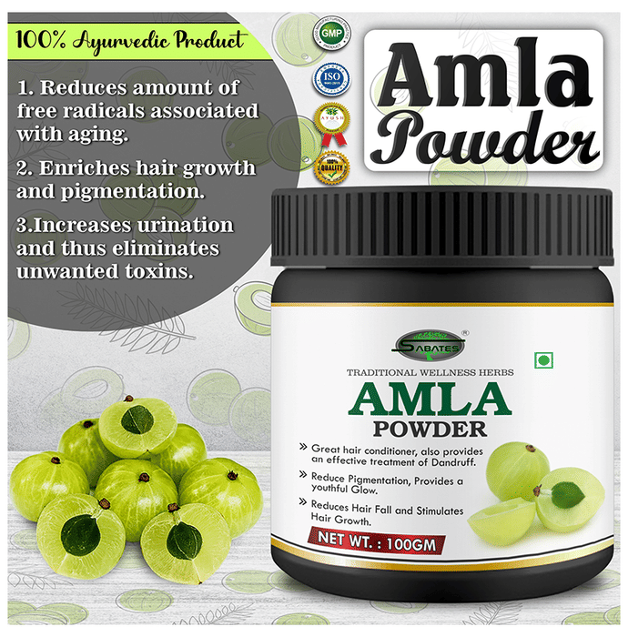 Sabates Amla Powder