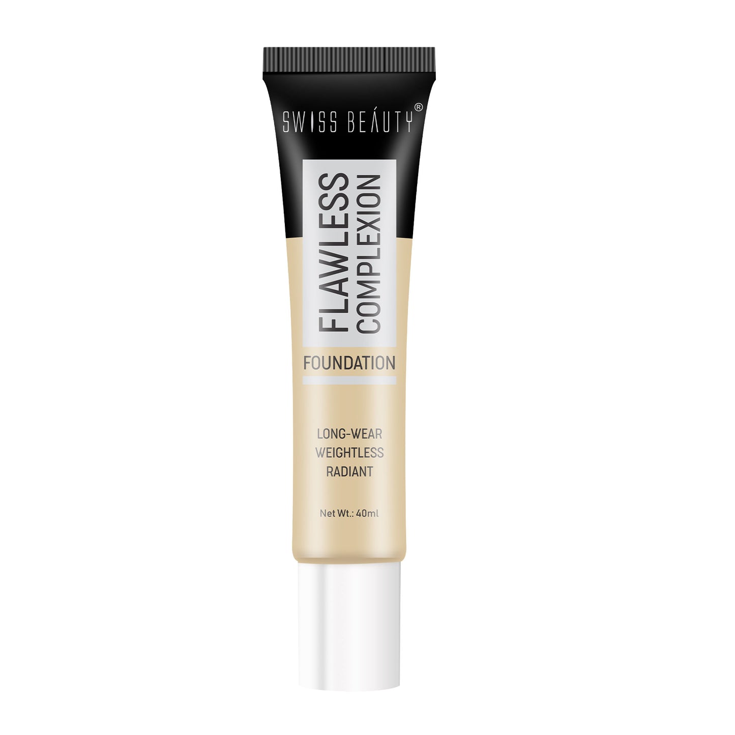 Swiss Beauty Flawless Complexion Foundation - 4 Nude Warm - Distacart