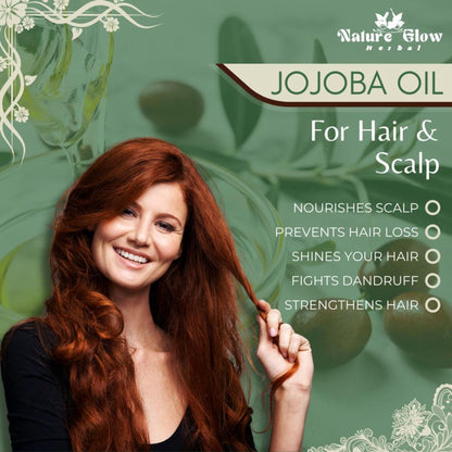 Nature Glow Herbal Jojoba Facial Oil - Distacart