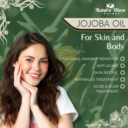 Nature Glow Herbal Jojoba Facial Oil - Distacart