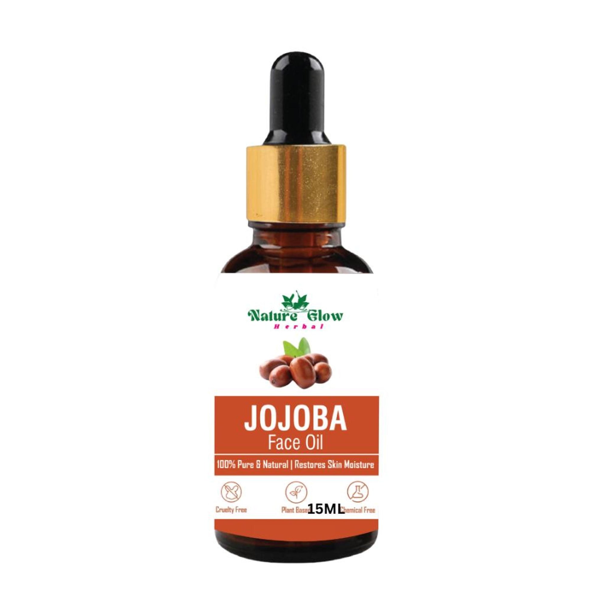 Nature Glow Herbal Jojoba Facial Oil - Distacart