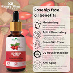 Thumbnail for Nature Glow Herbal Rosehip Facial Oil - Distacart