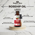 Thumbnail for Nature Glow Herbal Rosehip Facial Oil - Distacart
