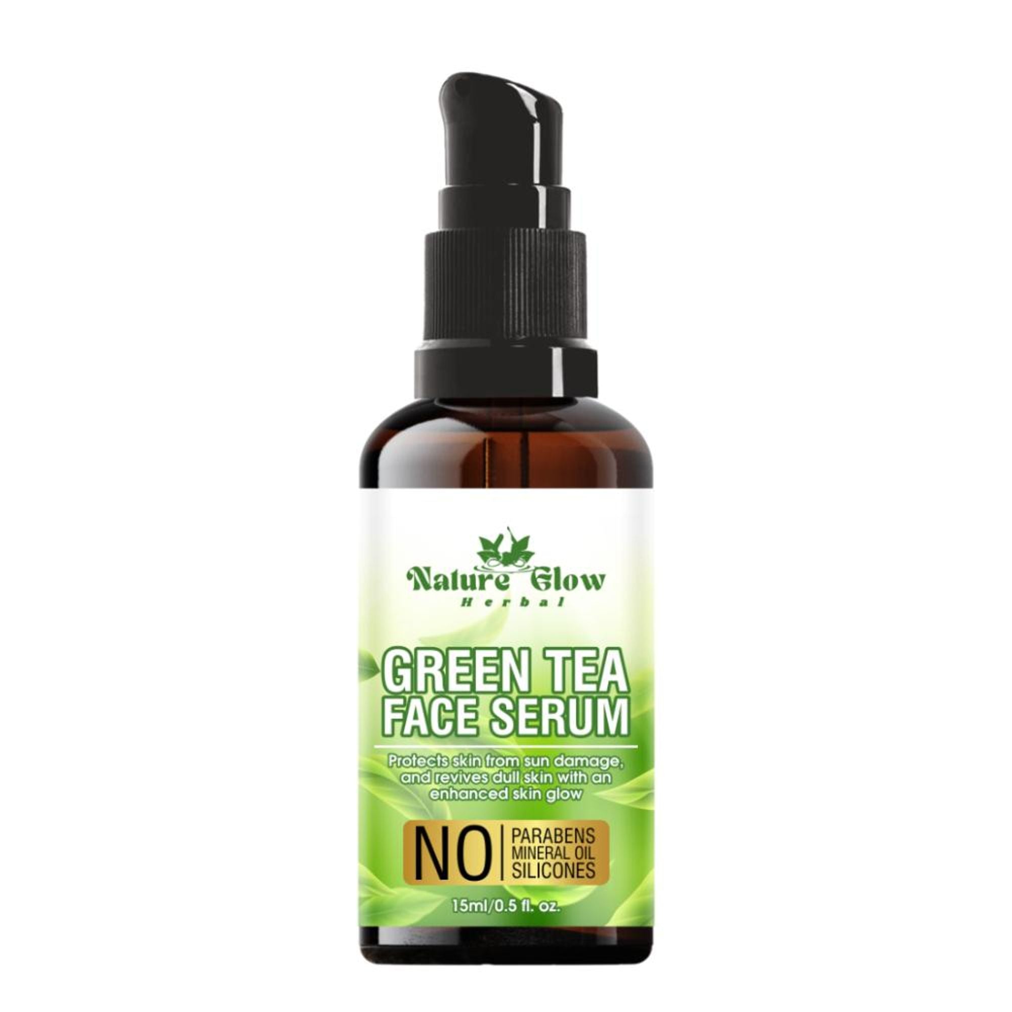 Nature Glow Herbal Green Tea Face Serum - Distacart