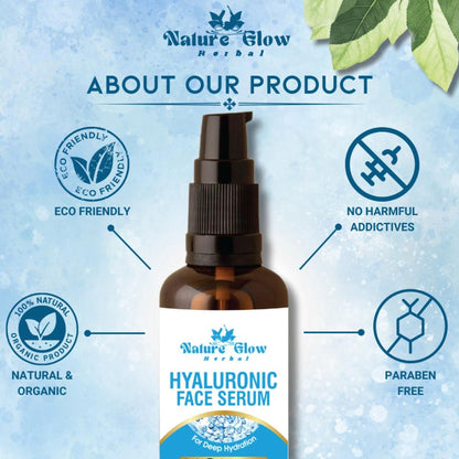 Nature Glow Herbal Hyaluronic Serum - Distacart