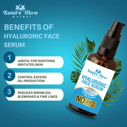 Nature Glow Herbal Hyaluronic Serum - Distacart
