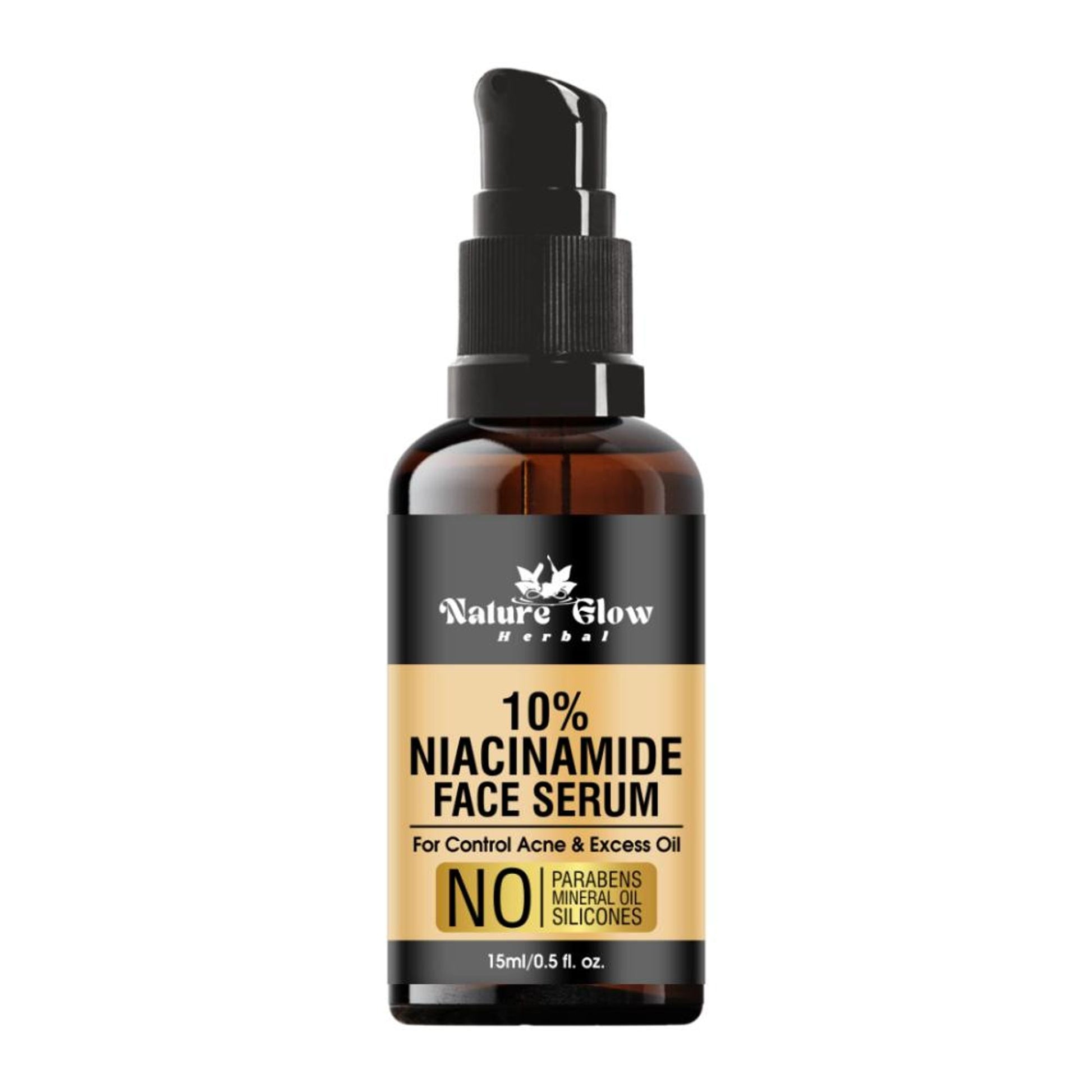 Nature Glow Herbal 10% Niacinamide Face Serum - Distacart