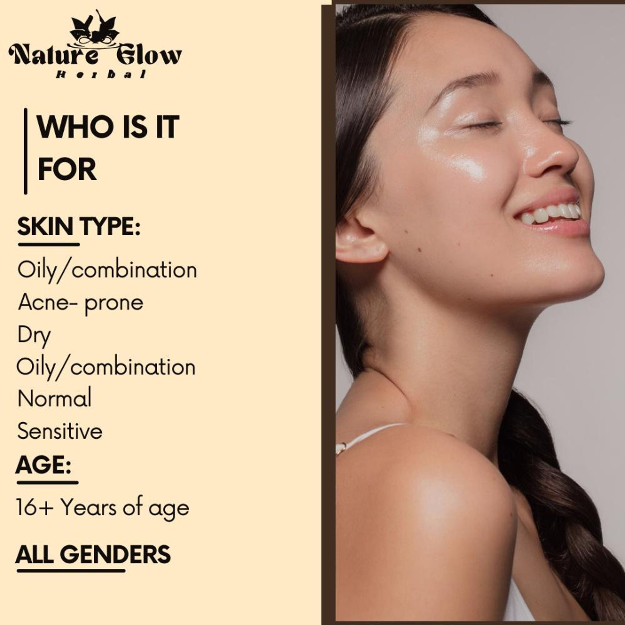 Nature Glow Herbal 10% Niacinamide Face Serum - Distacart