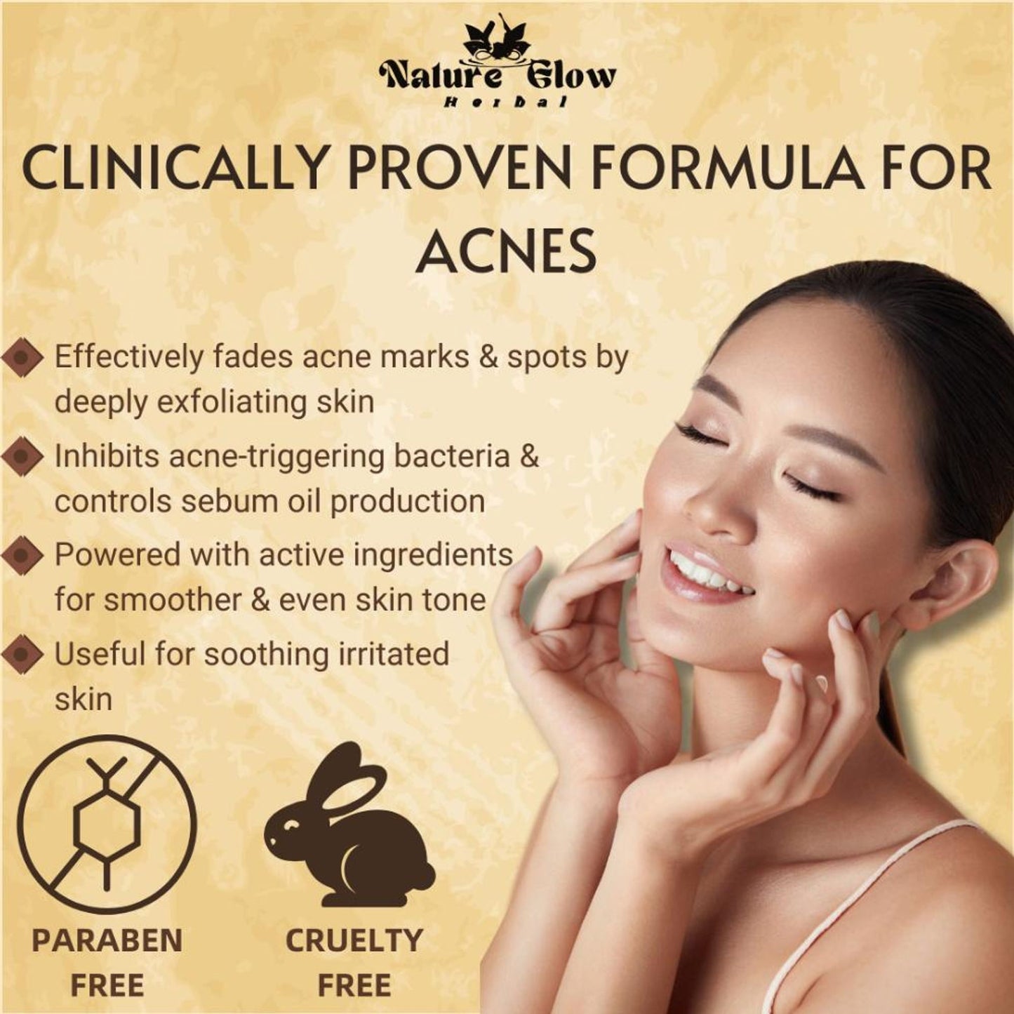 Nature Glow Herbal 10% Niacinamide Face Serum - Distacart