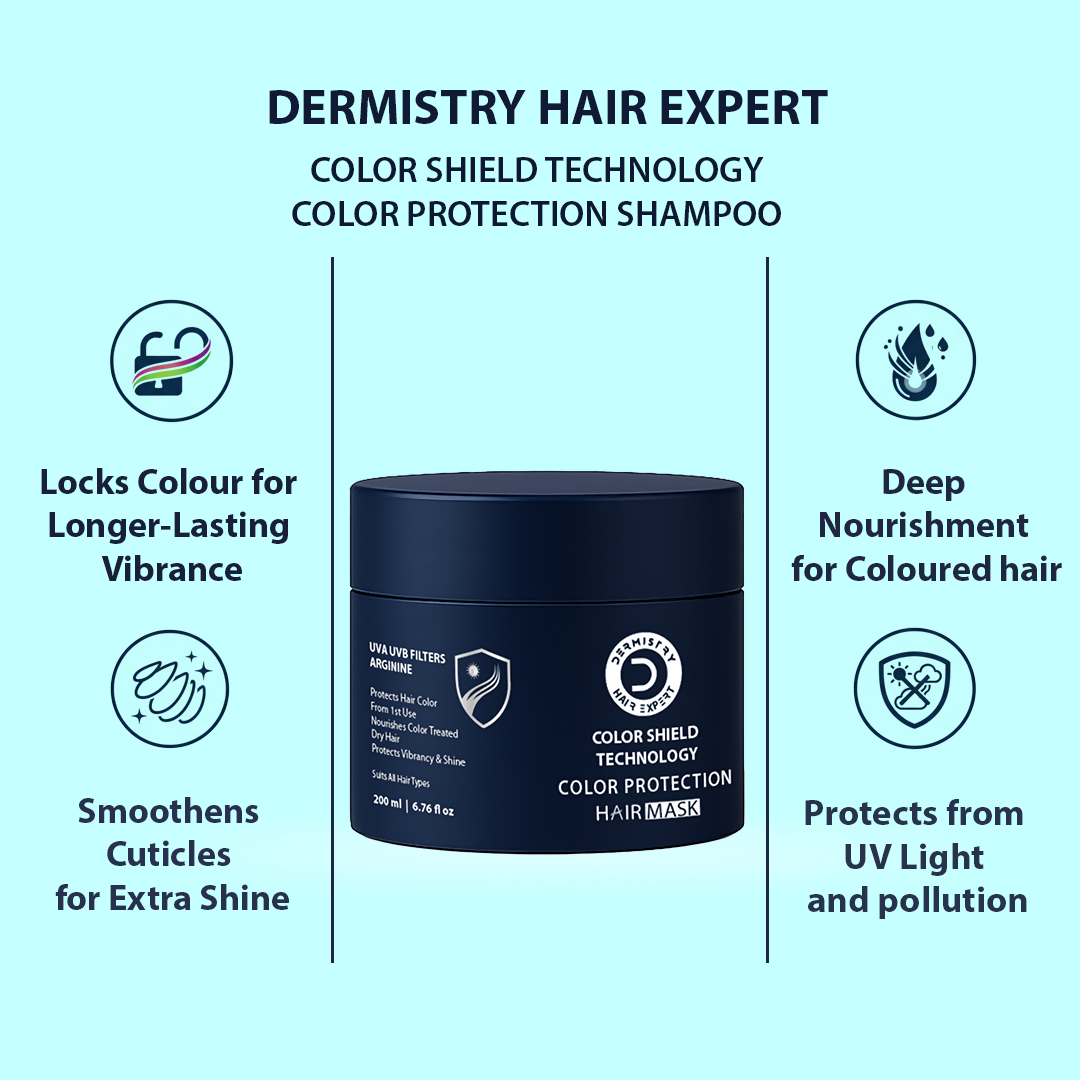 Dermistry Color Shield Technology Sulphate Free Shampoo & Mask - Distacart