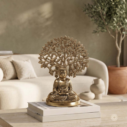 buddha with tree