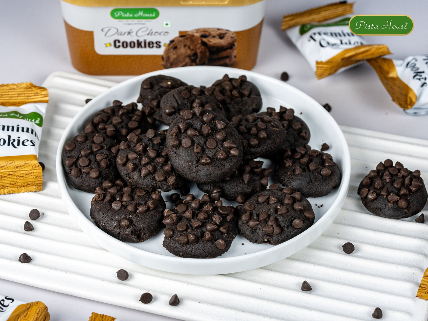 Pista House Dark Choco Cookies Premium - Dista