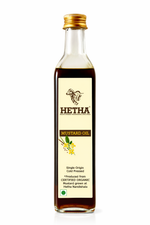 Thumbnail for Hetha Organic Cold Pressed Black Mustard Oil - Dista