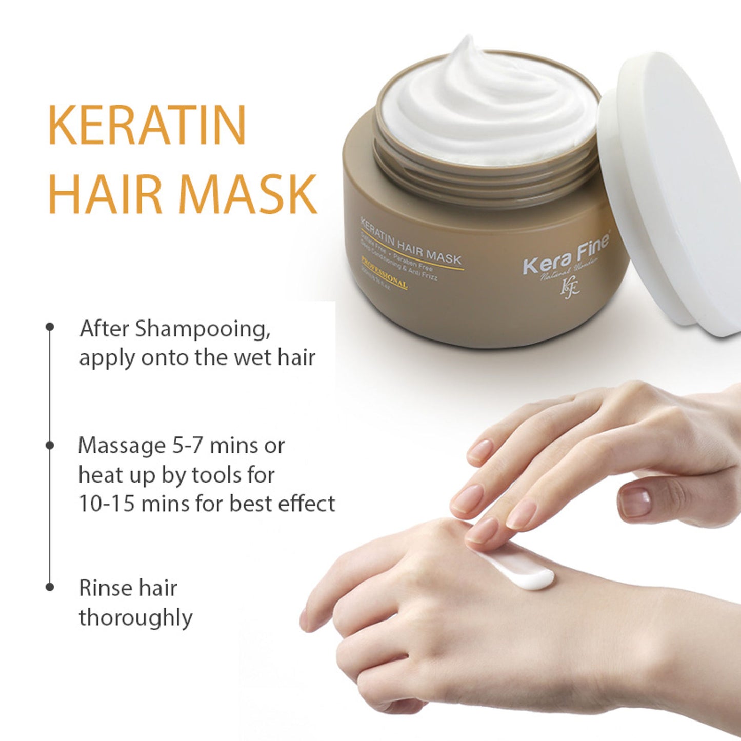 Kera Fine Keratin Hair Mask - Dista