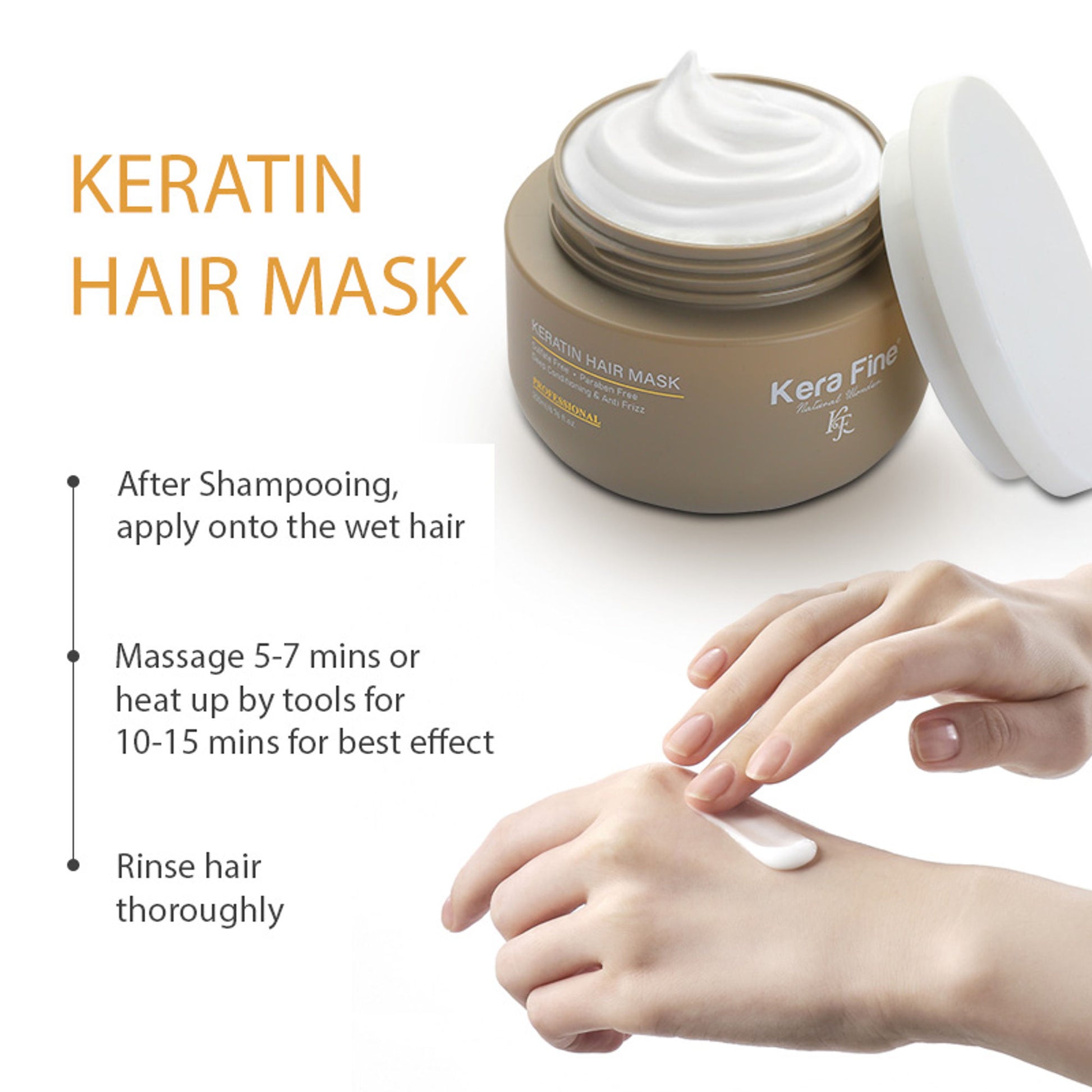 Kera Fine Keratin Hair Mask - Dista