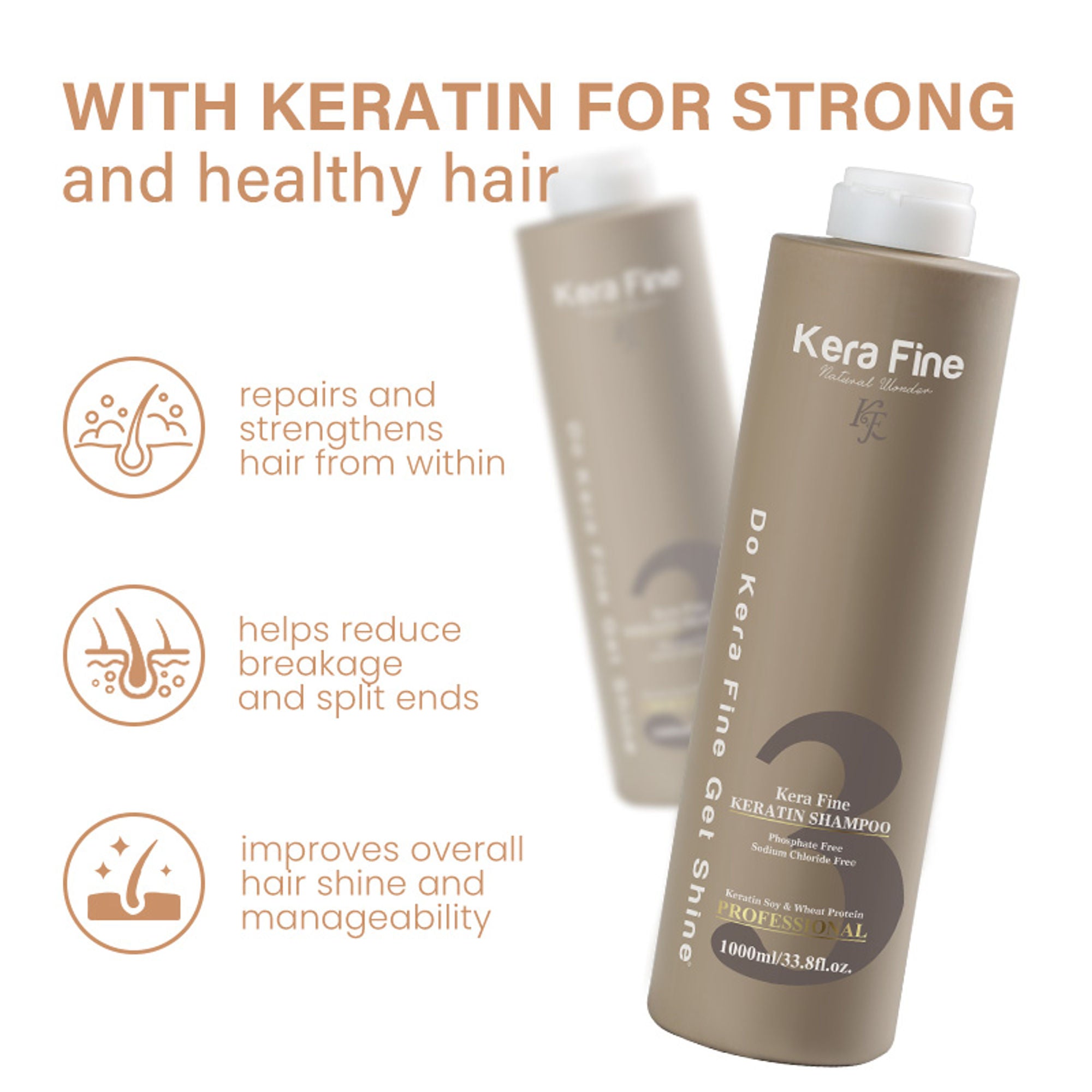Kera Fine Keratin Shampoo - Dista
