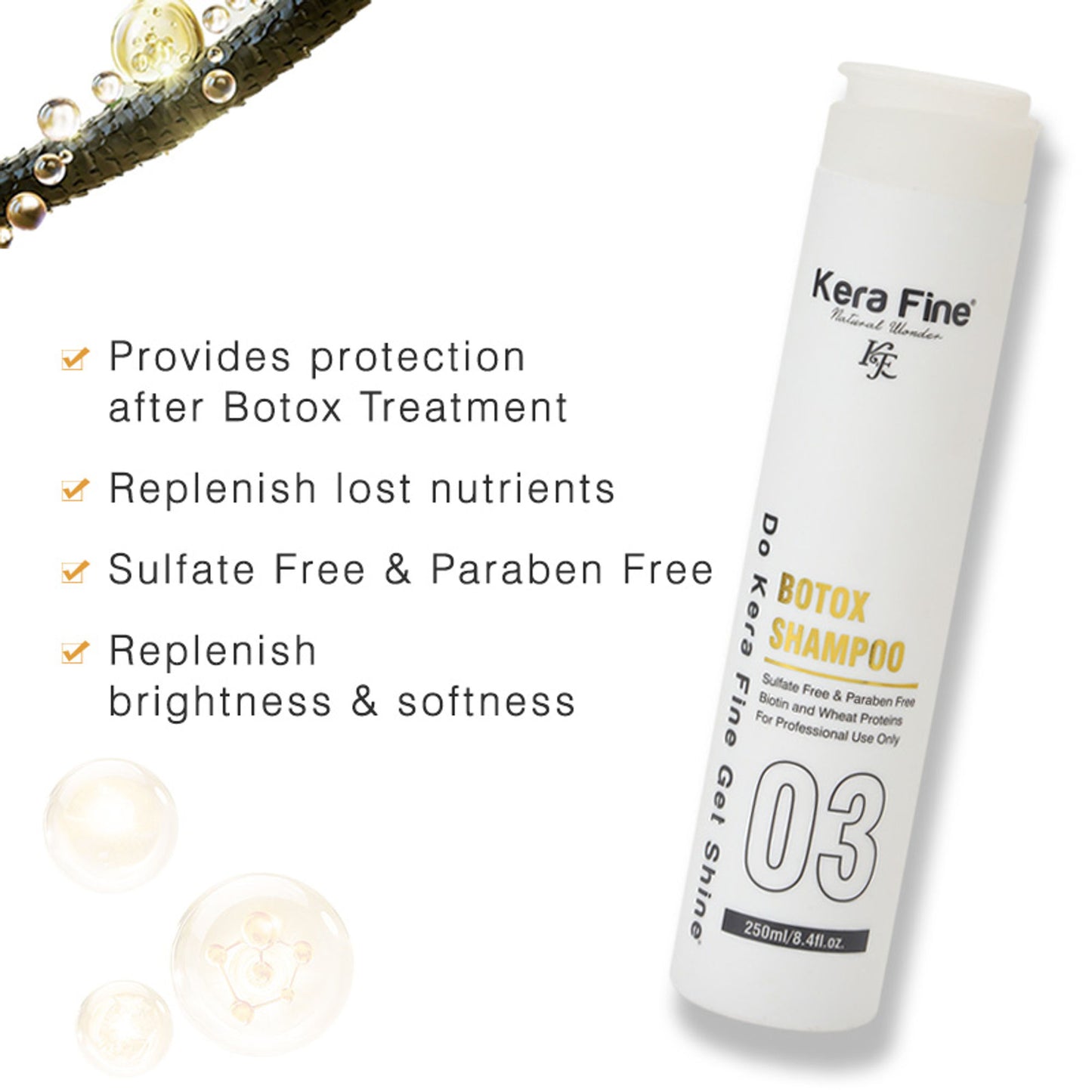 Kera Fine Botox Shampoo - Dista